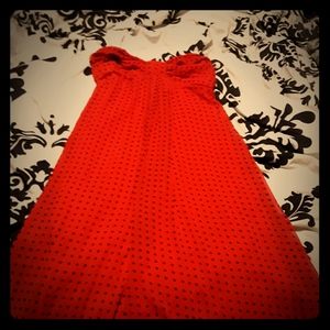 Strapless Evening Dress